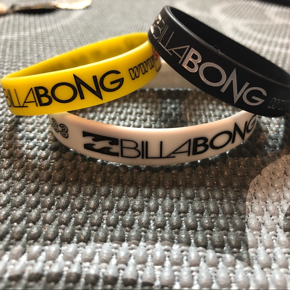 Billabong bracelet 3 different colors